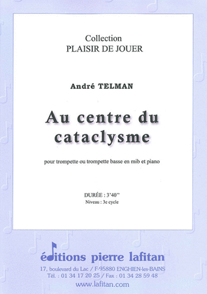 Book cover for Au Centre du Cataclysme