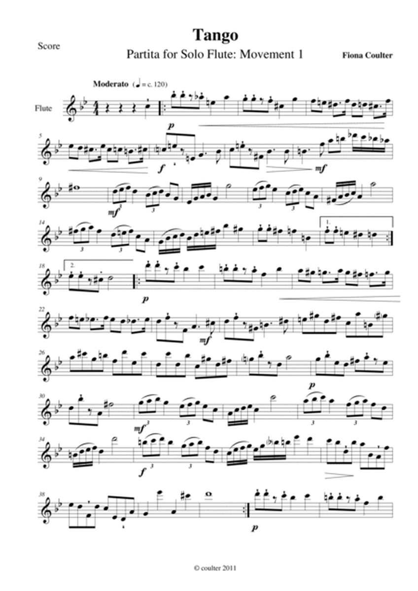 Partita for Solo Flute image number null