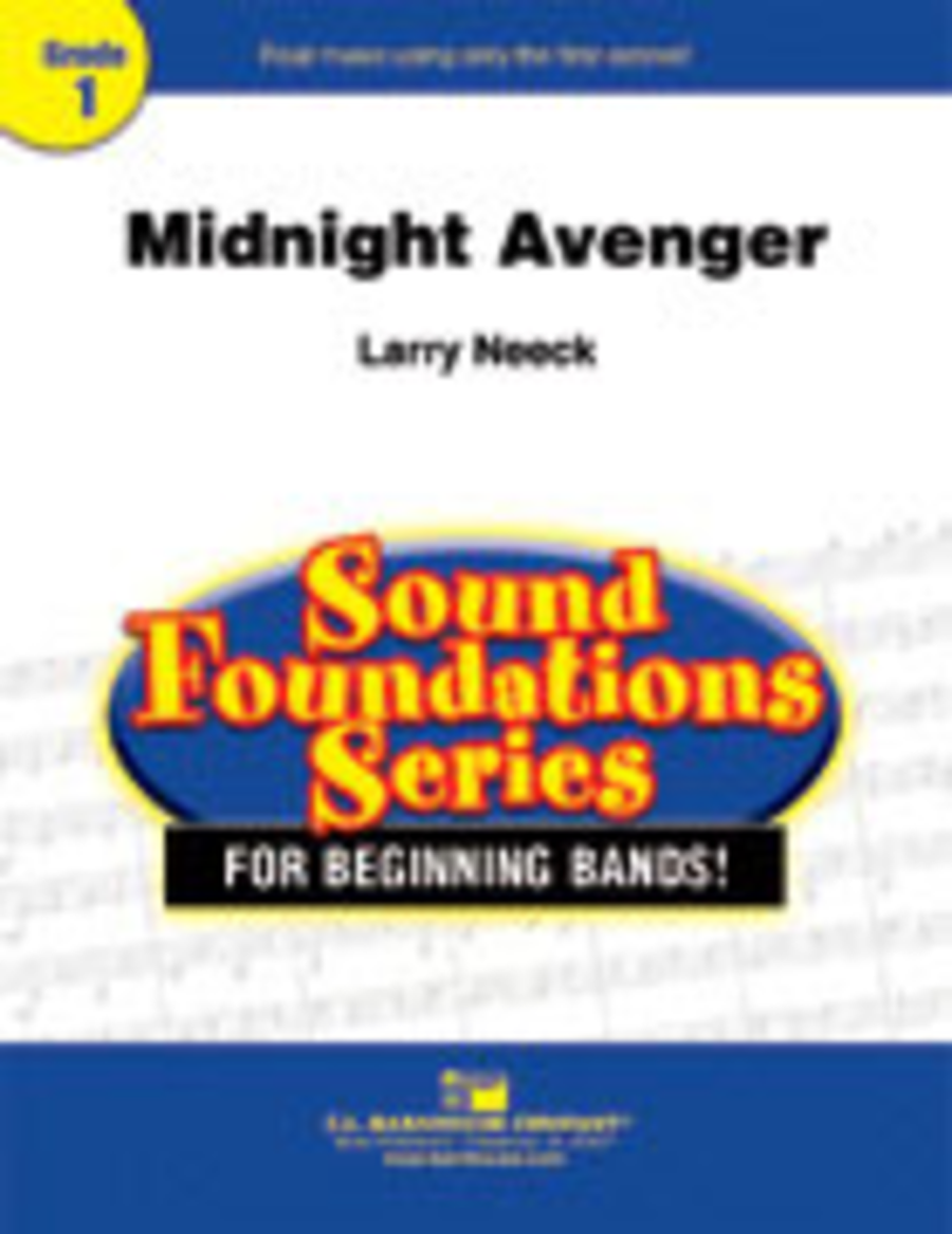 Midnight Avenger Concert Band - Sheet Music