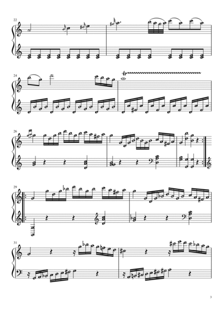 Piano Sonata No. 16 in C major K545 (1st Movt) MOZART | Solo Grade 5 with note names image number null