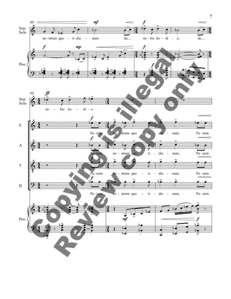 Pater Noster (Preghiera) (Piano/Vocal Score)