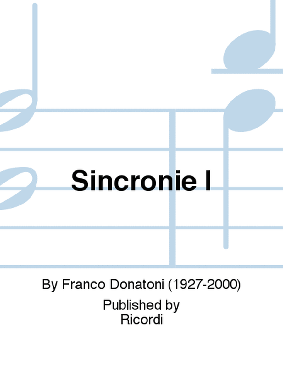 Sincronie I