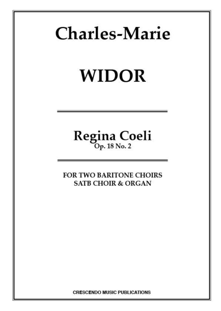 Regina coeli, Op. 18/2