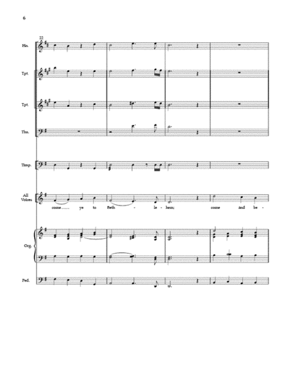 O Come, All Ye Faithful (Full Score and Parts) image number null