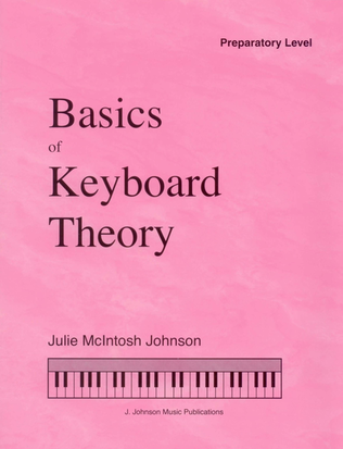 Book cover for Basics of Keyboard Theory: Preparatory Level (beginner)
