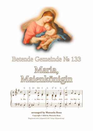 Book cover for Maria, Maienkönigin (Betende Gemeinde 133)