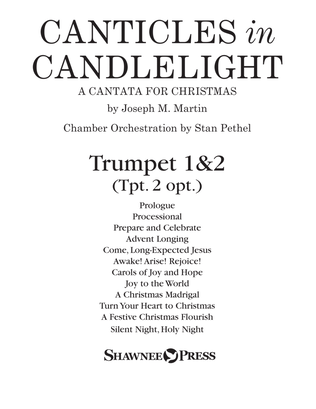 Canticles in Candlelight - Bb Trumpet 1,2