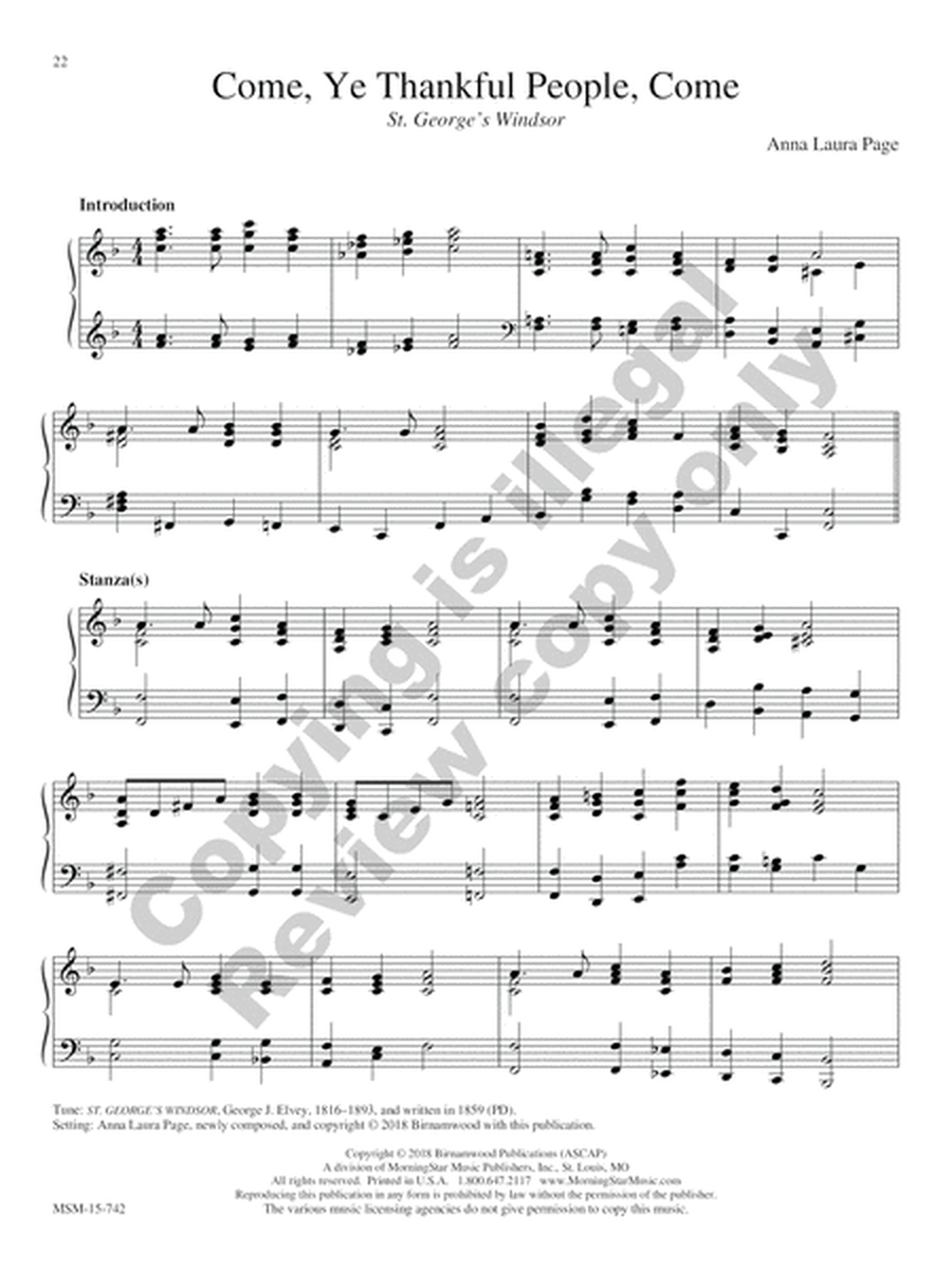 Hymn Enhancements for Piano: 30 Introductions, Interludes, and Reharmonizations image number null