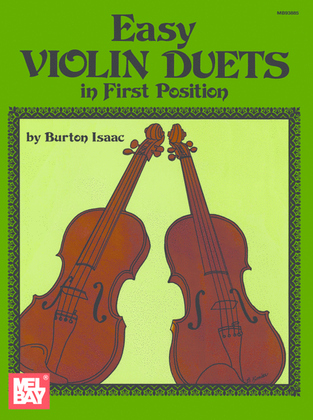 Book cover for Easy Violin Duets in First Position