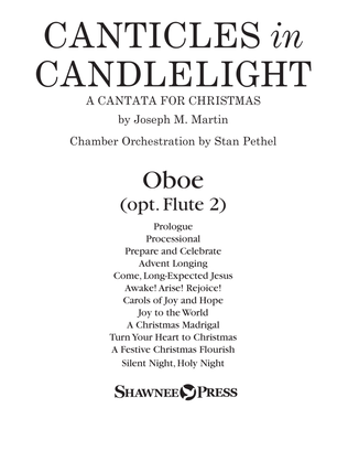 Book cover for Canticles in Candlelight - Oboe