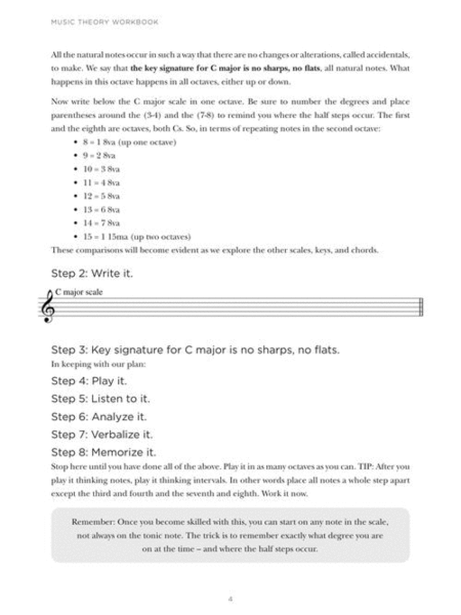 Music Theory Workbook