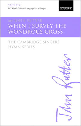 Book cover for When I survey the wondrous cross