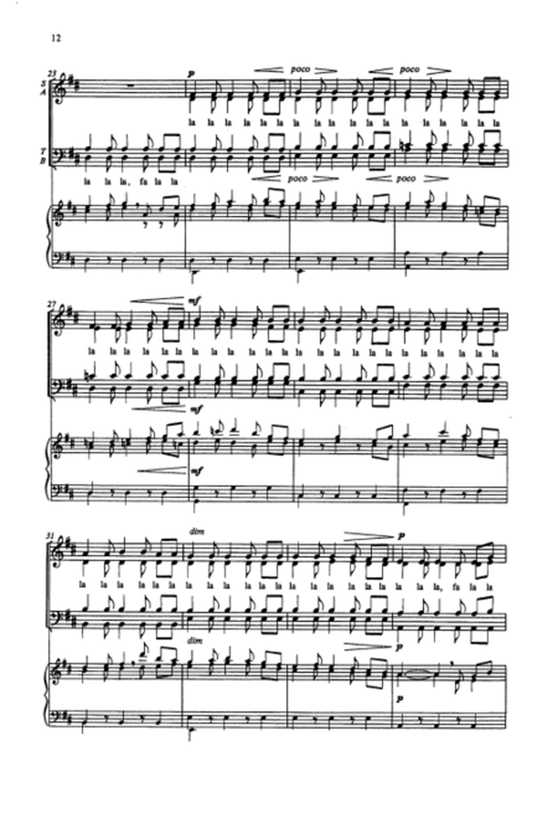 The Three Kings (Trettondagsmusik) (Vocal Score)
