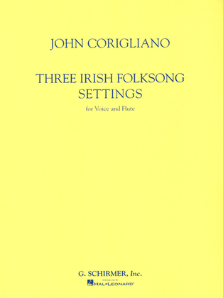 Book cover for Three Irish Folksong Settings