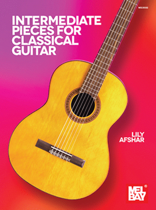 Book cover for Intermediate Pieces for Classical Guitar