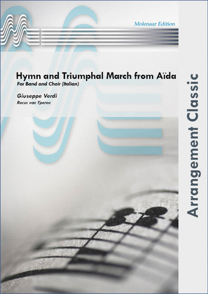 Book cover for Hymn and Triumphal March from Aida