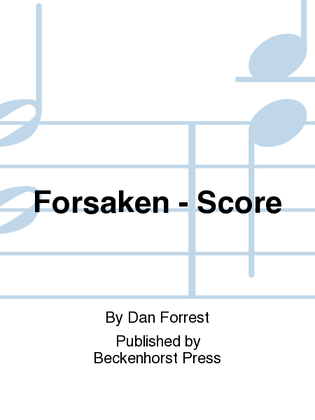 Book cover for Forsaken - Score