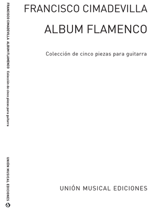 Book cover for Album Flamenco Guitar