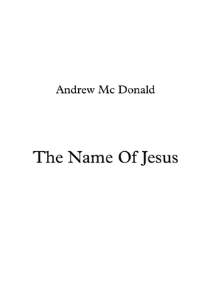Book cover for The Name Of Jesus