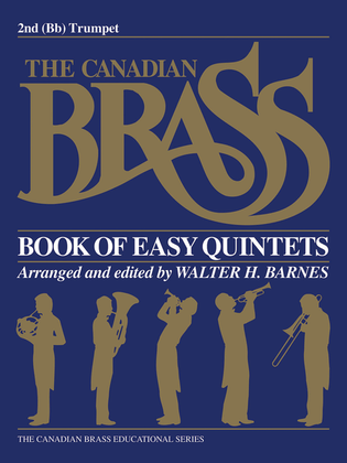 Book cover for The Canadian Brass Book of Easy Quintets