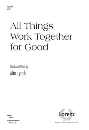 Book cover for All Things Work Together for Good