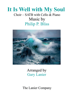 Book cover for IT IS WELL WITH MY SOUL (Choir - SATB with Cello & Piano)