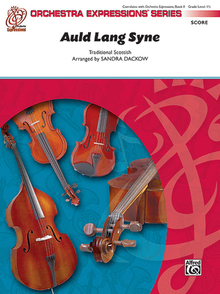 Book cover for Auld Lang Syne (Score only)