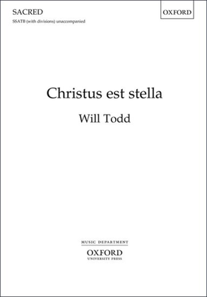 Book cover for Christus est stella