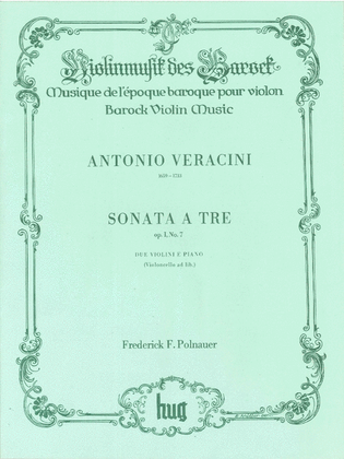 Book cover for Sonate a 3 op 1/7