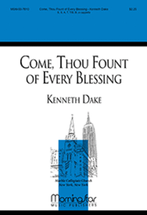 Book cover for Come, Thou Fount of Every Blessing