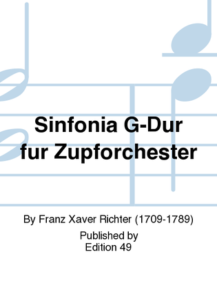 Sinfonia G-Dur fur Zupforchester