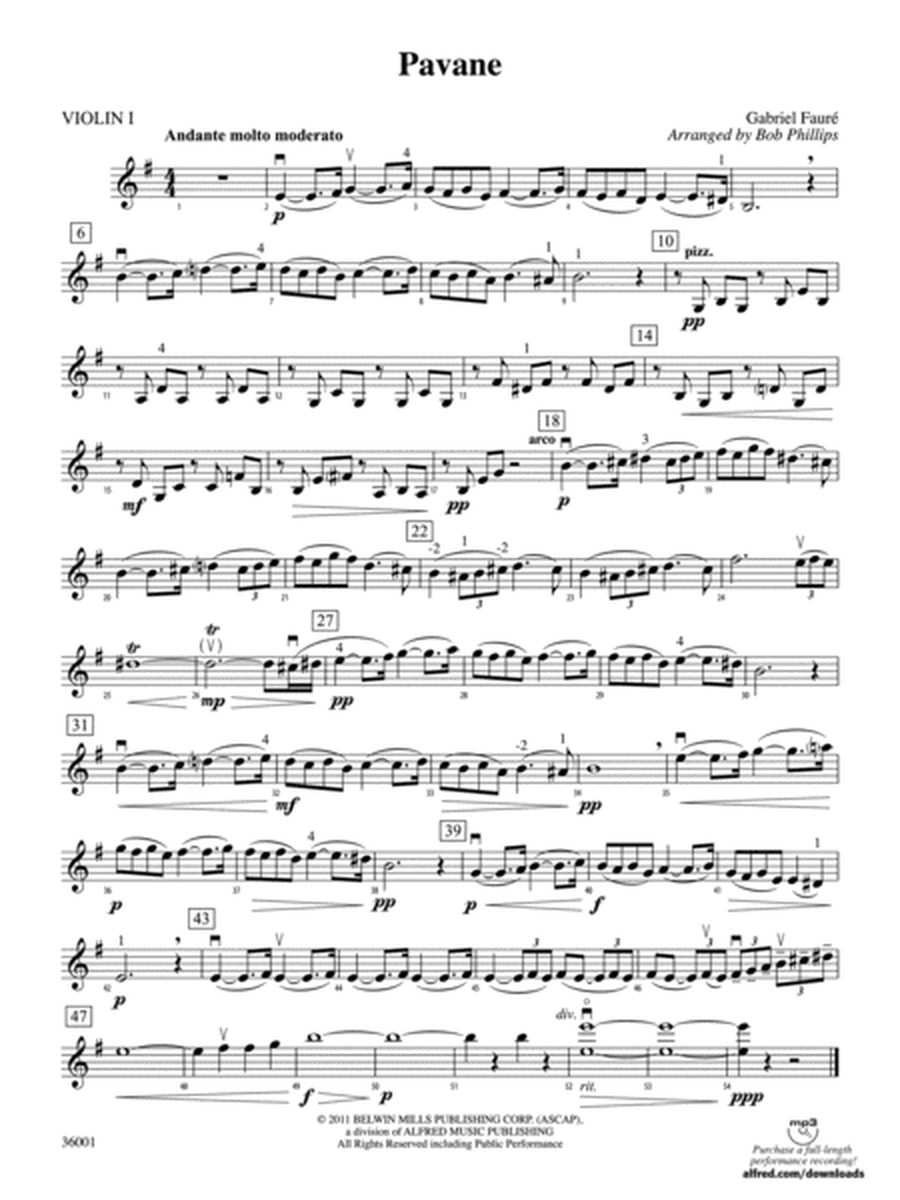Pavane: 1st Violin