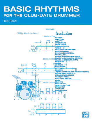 Book cover for Basic Rhythms for the Club-Date Drummer