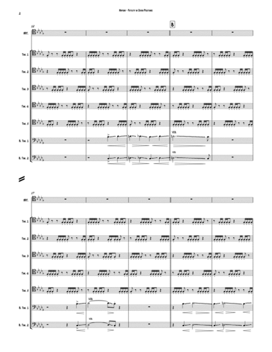 Futility In Seven Positions for Trombone Ensemble and Narrator image number null