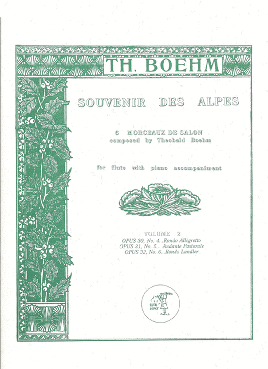 Souvenier Des Alps Op 27 4-6