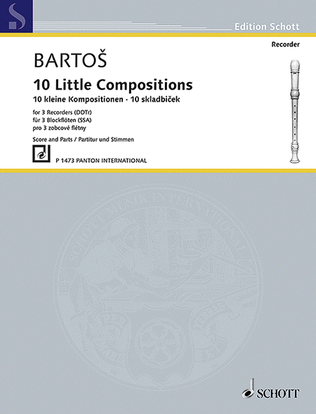 Book cover for 10 Little Compositions