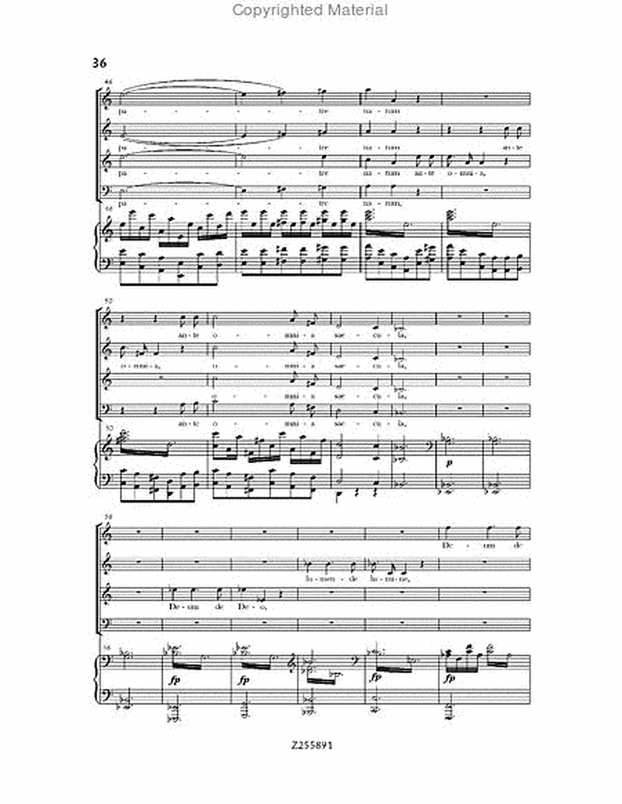 Mass in C major, Op.86