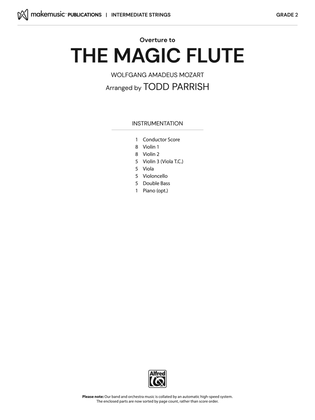 Overture to The Magic Flute: Score