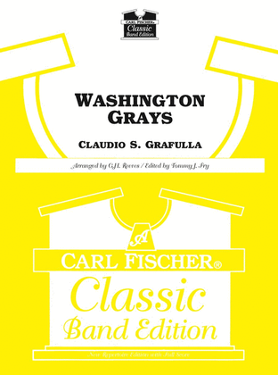 Book cover for Washington Grays