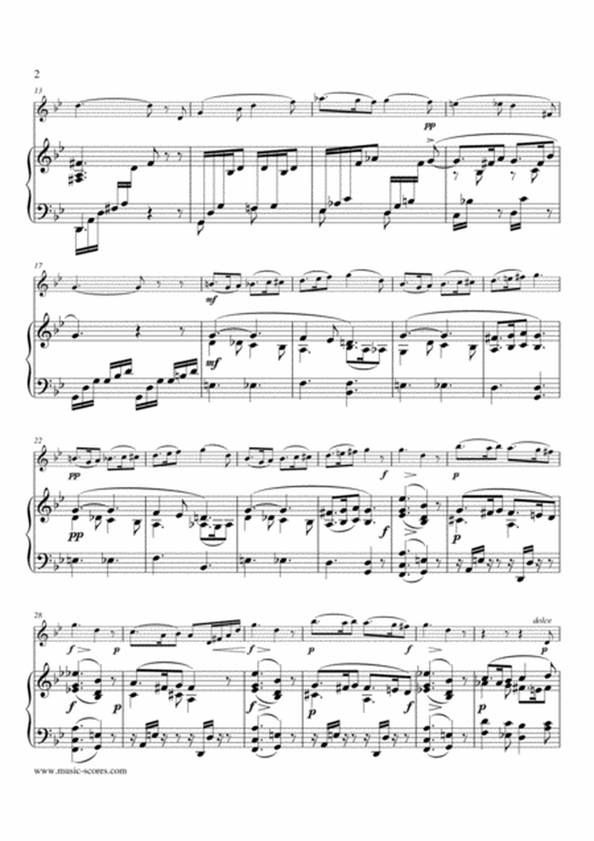 Fauré: Sicilienne - Violin and Piano image number null