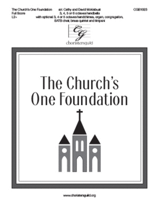 Book cover for The Church's One Foundation - Full Score