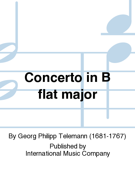 Concerto in B flat major (VOISIN)