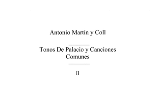 Book cover for Tonos De Palacio Vol.2