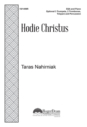 Book cover for Hodie Christus