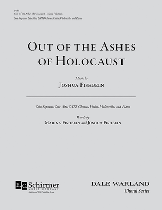 Book cover for Out of the Ashes of Holocaust (Full/Choral Score)