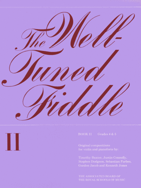 The Well-Tuned Fiddle, Book II