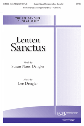 Book cover for Lenten Sanctus