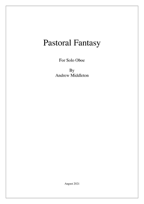 Book cover for Pastrol Fantasy for Solo Oboe