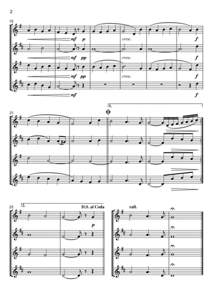 "ADESTE FIDELES" (O Come, All Ye Faithful) - John Francis Wade | Sax Quartet SATB image number null
