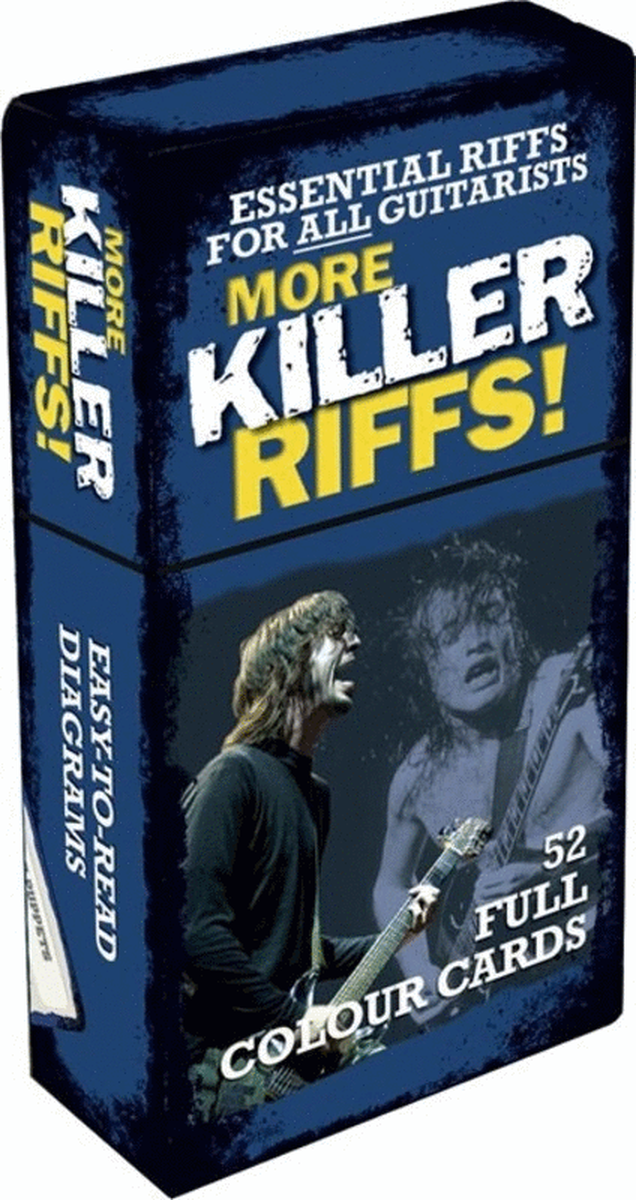 More Killer Riffs! 52 Full Colour Cards Guitar Tab